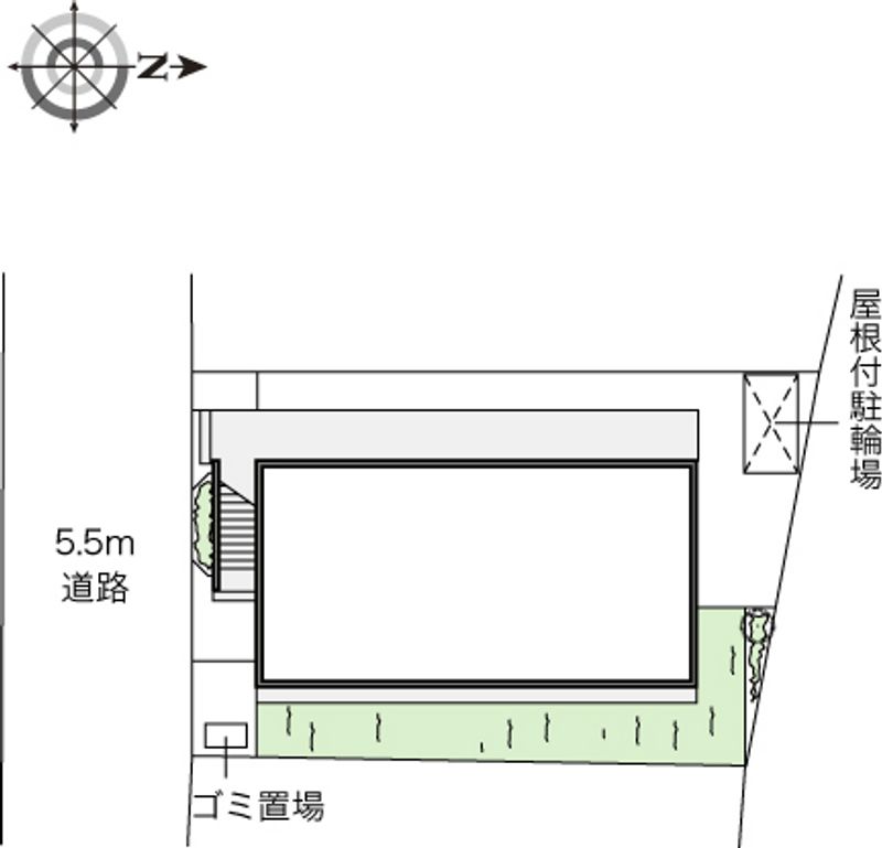 レオパレス大文字 配置図