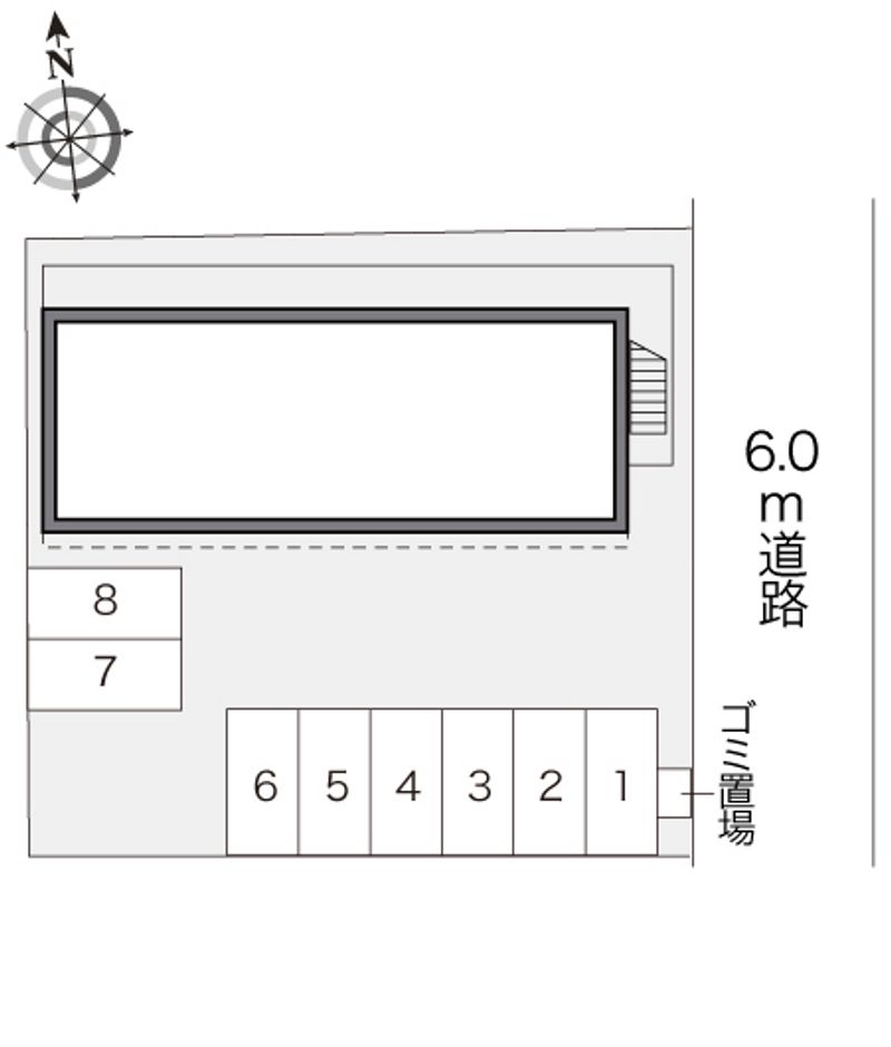 レオパレスエスポワール 配置図