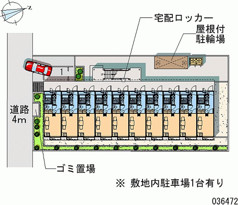 36472月租停车场