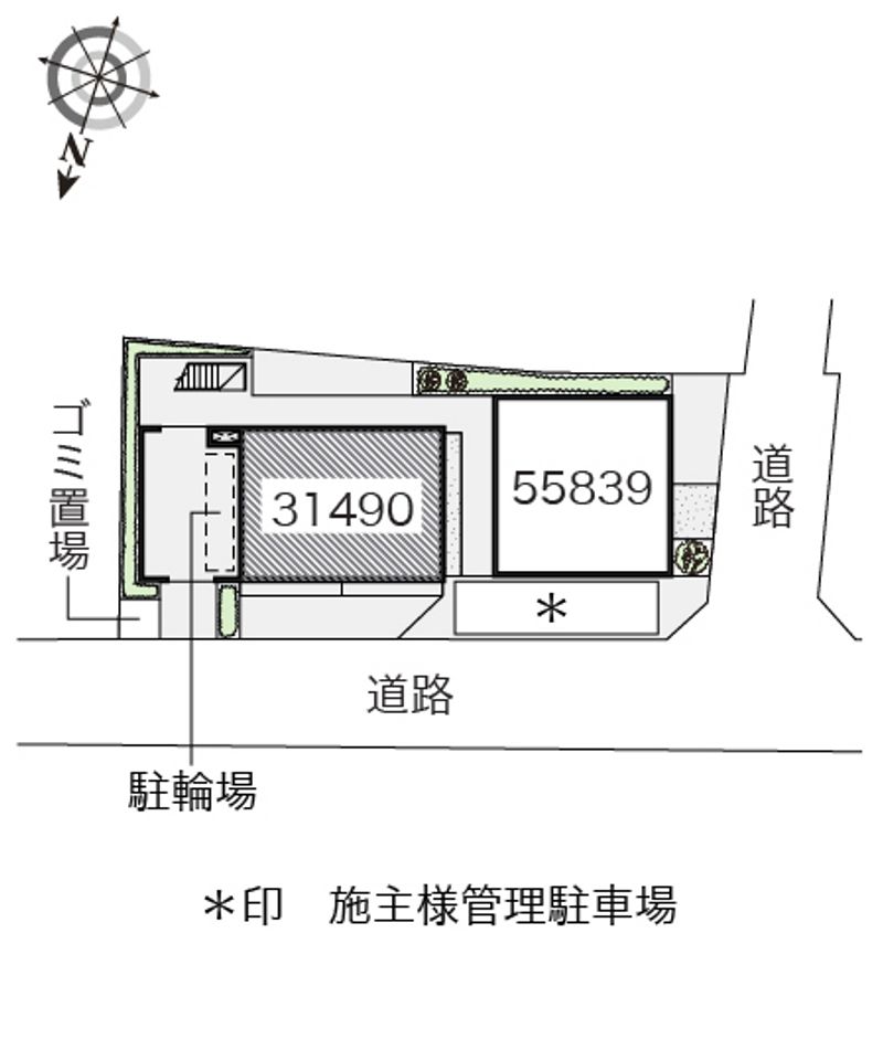 レオパレス千 配置図