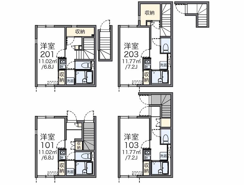 レオネクストグリシナパティオ 間取図