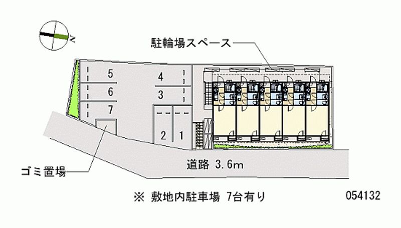 レオネクスト中長根 区画図