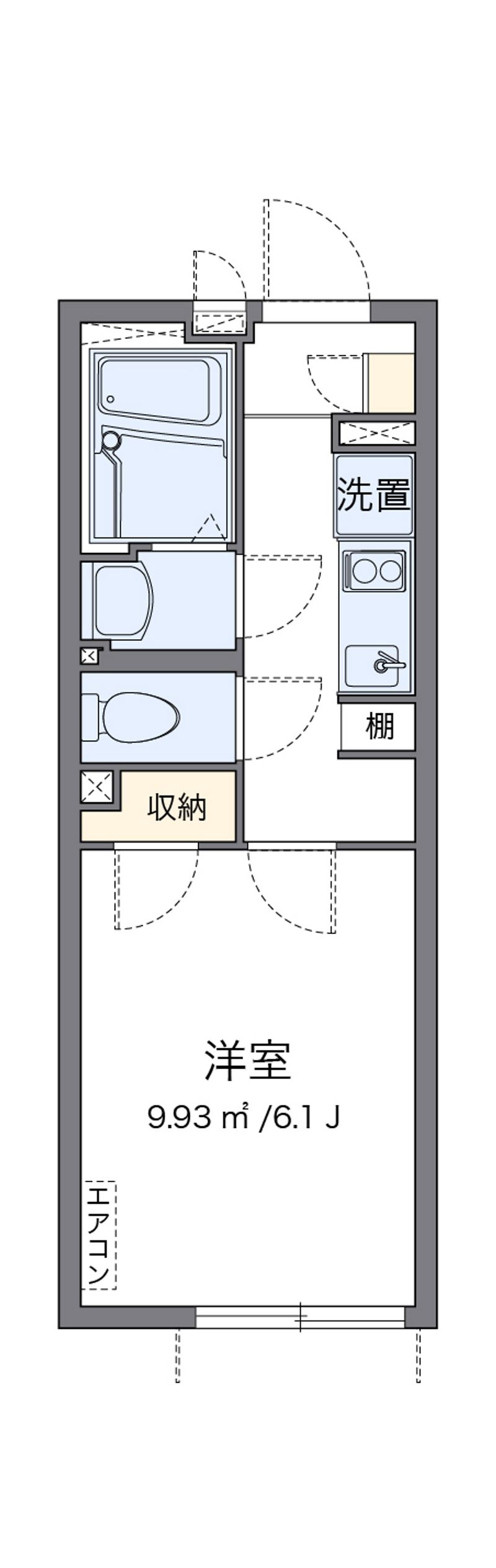 クレイノ白藤 間取り