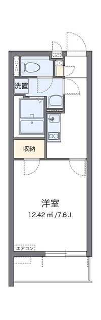 クレイノやまぼうし 間取り図