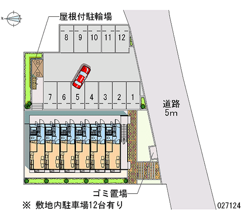 27124 Monthly parking lot