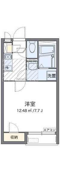 レオネクスト一二三 間取り図