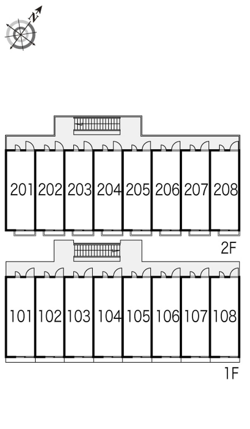 レオパレスＲｅｇｕｌｕｓ 間取配置図