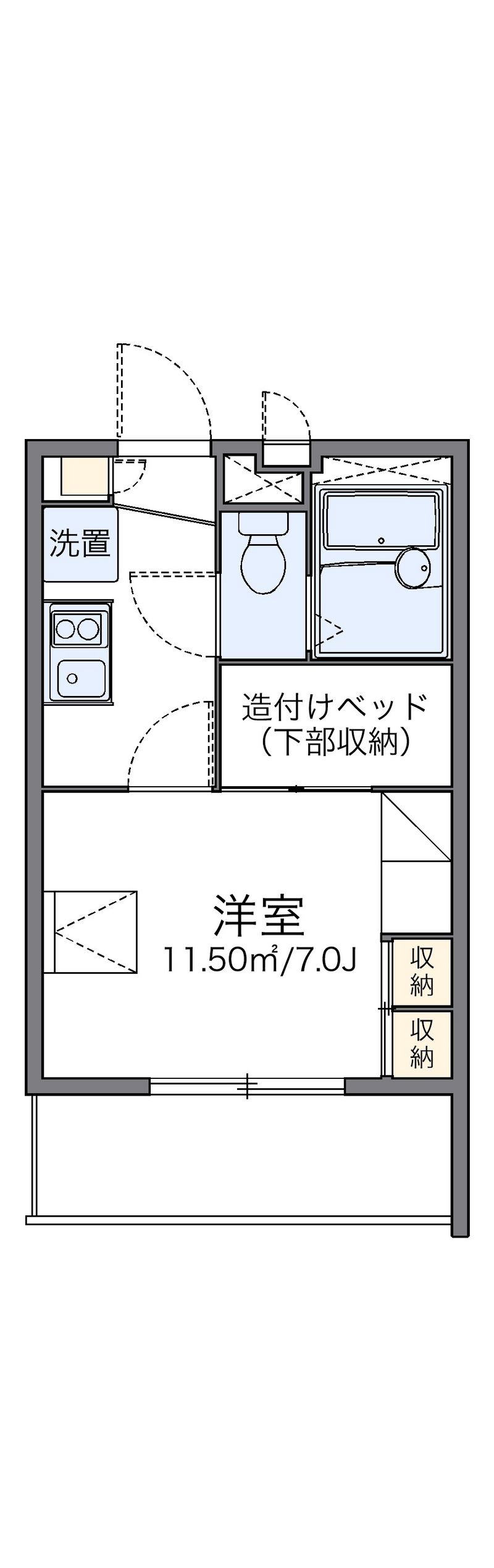 レオパレスＷＩＮ 間取り