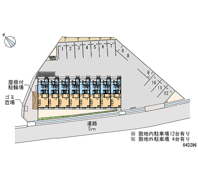 レオネクストＧｒｏｏｖｅｒⅡ 月極駐車場