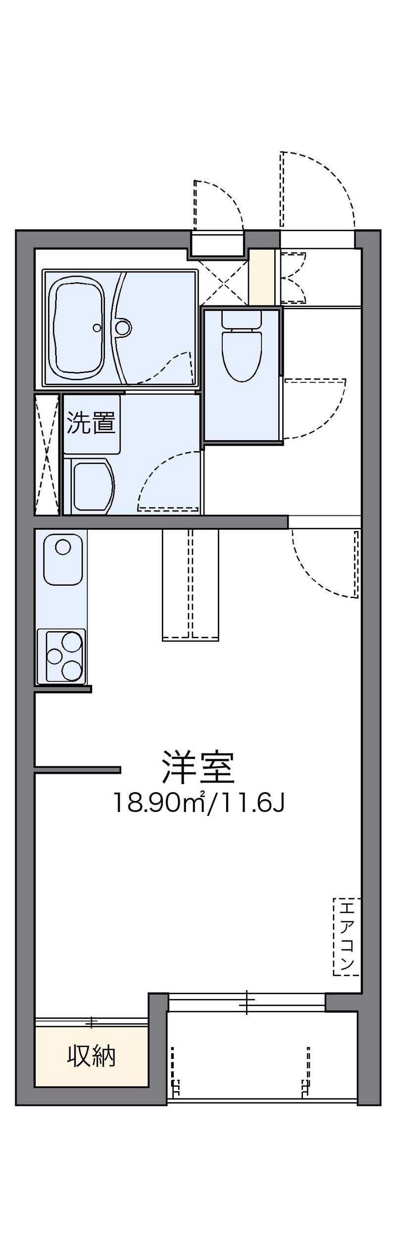 レオネクストパーシモン 間取図