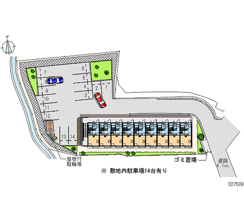 27509月租停车场