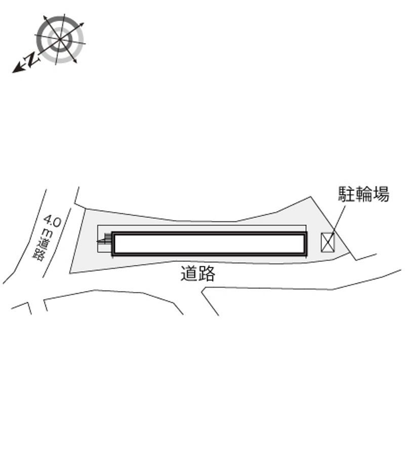 レオパレス櫻根 配置図