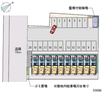 34688 Monthly parking lot