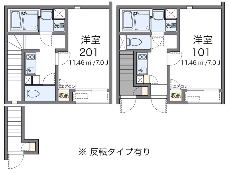 クレイノバーサトルⅢ　牛田南 間取図