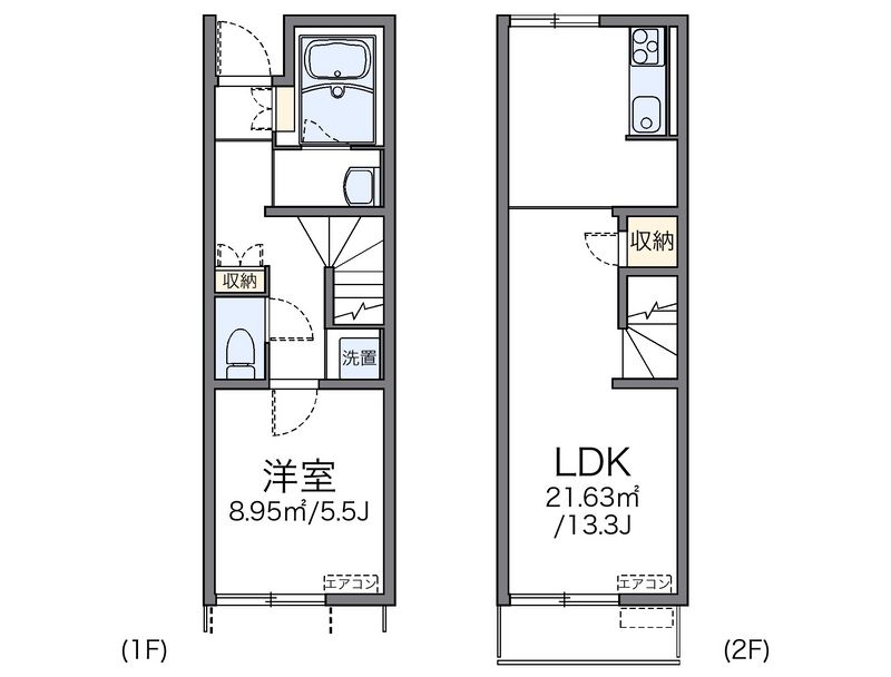 レオネクストドリームみすず瀬戸 間取図