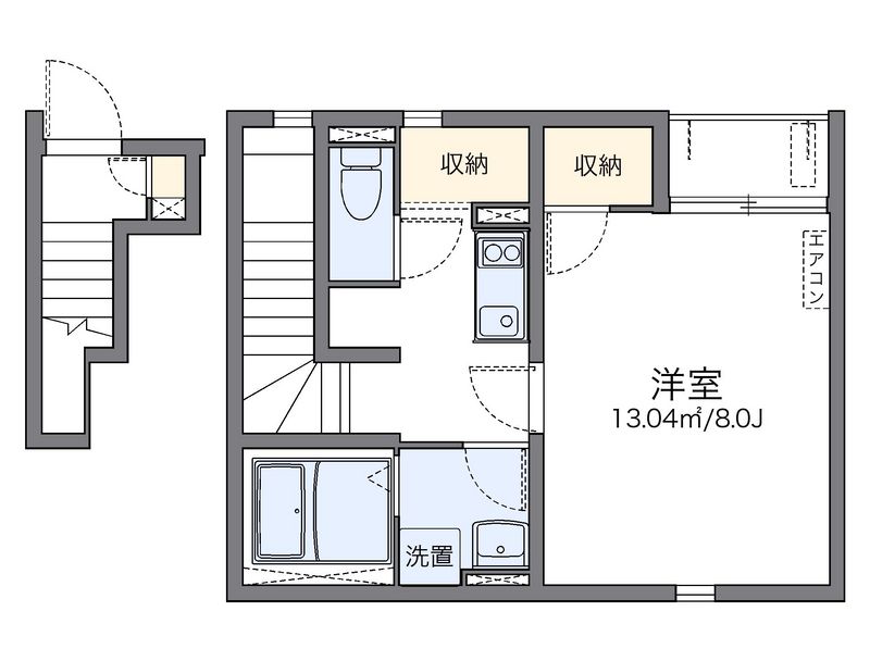 レオネクスト北条 間取図