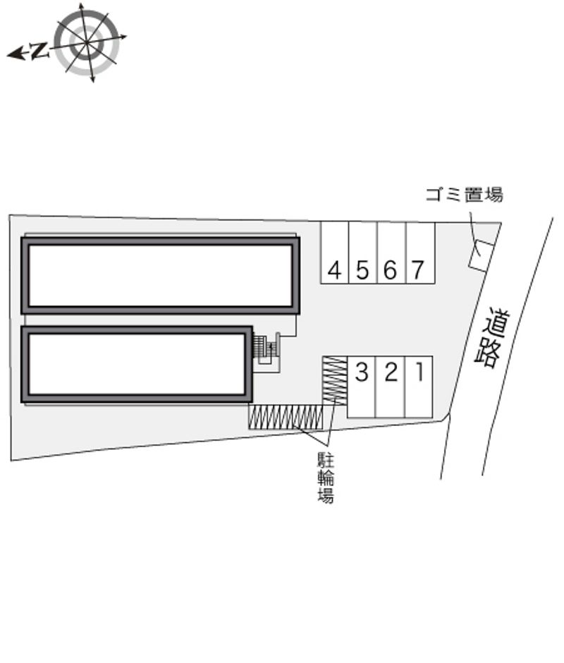 レオパレスアルフ 配置図