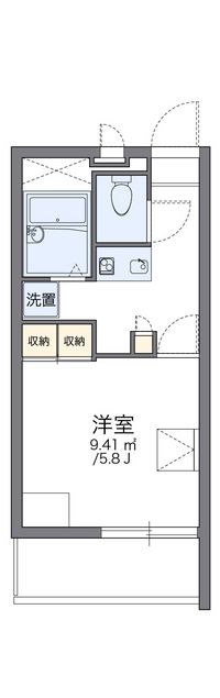 レオパレス吉宗 間取り図