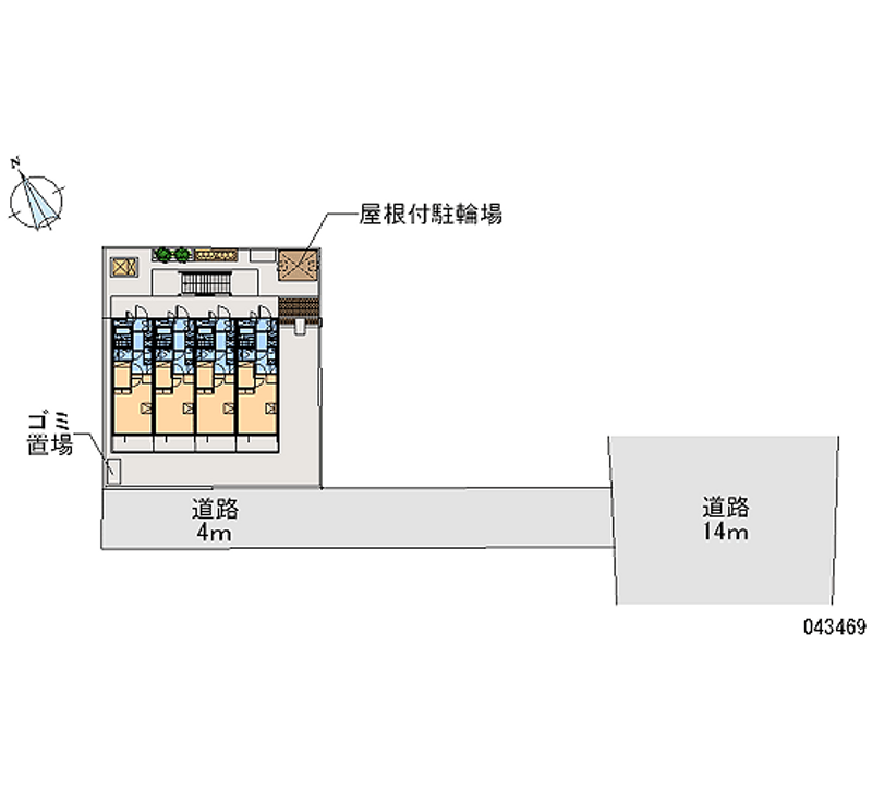 レオパレス光 区画図