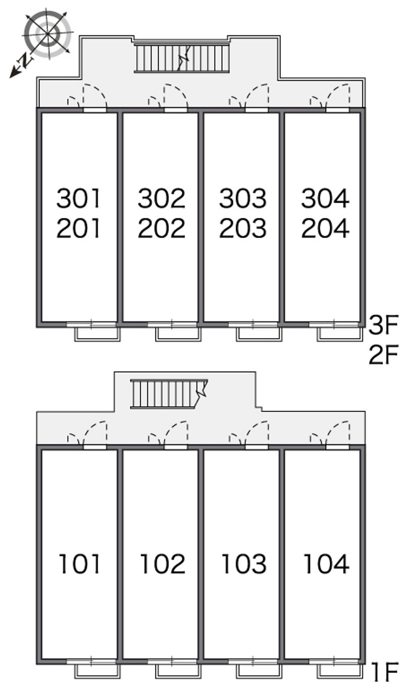 leopalace Seed Ishikawadai Bản vẽ sơ đồ bố trí nhà