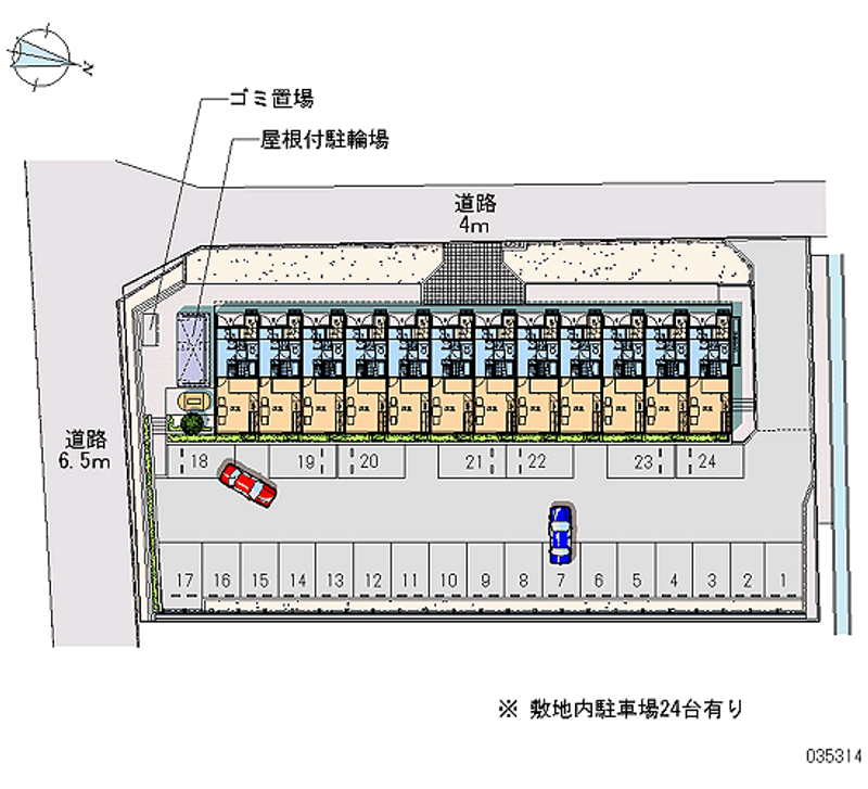 35314 Monthly parking lot