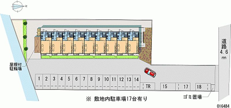 16484月租停車場