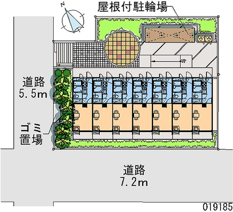 レオパレス豊藤 区画図