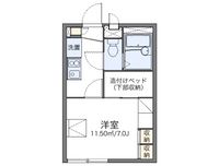 レオパレス吉根第２ 間取り図