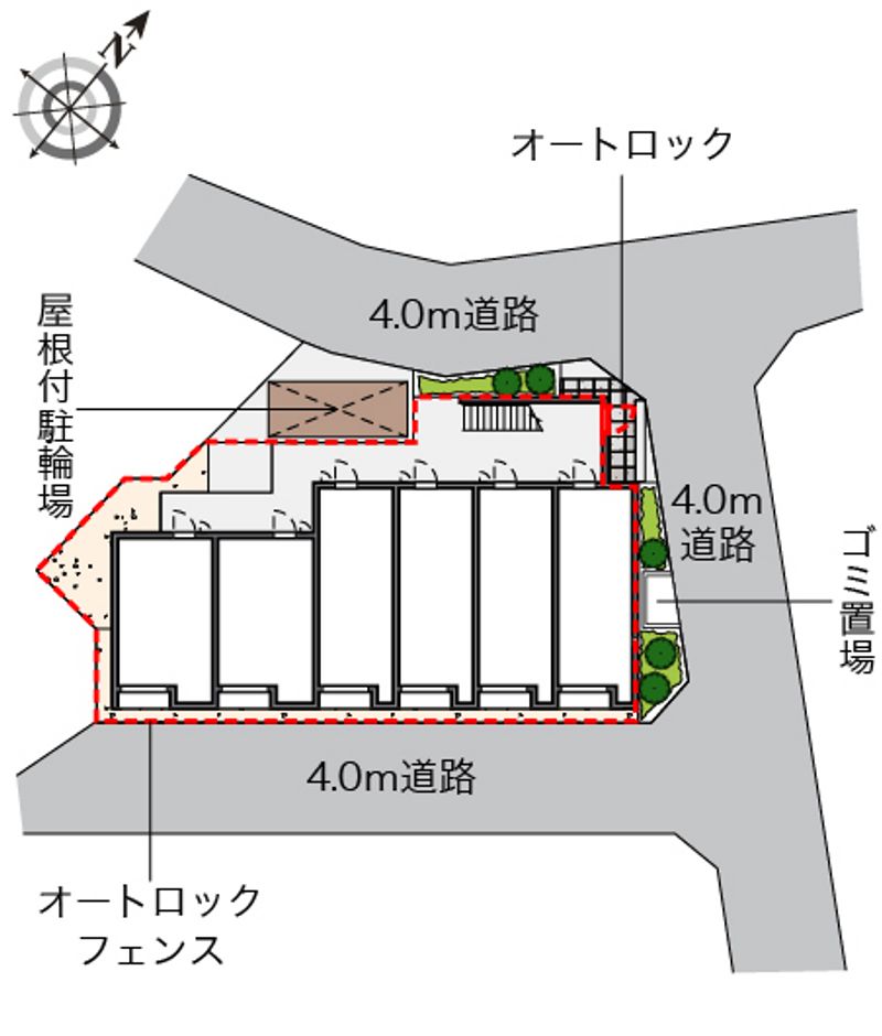 レオネクストグレシア　井口 配置図