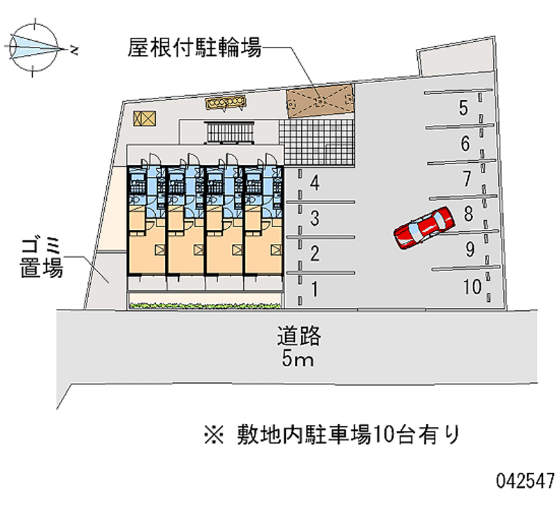 42547 Monthly parking lot