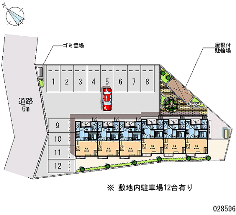 28596 Monthly parking lot