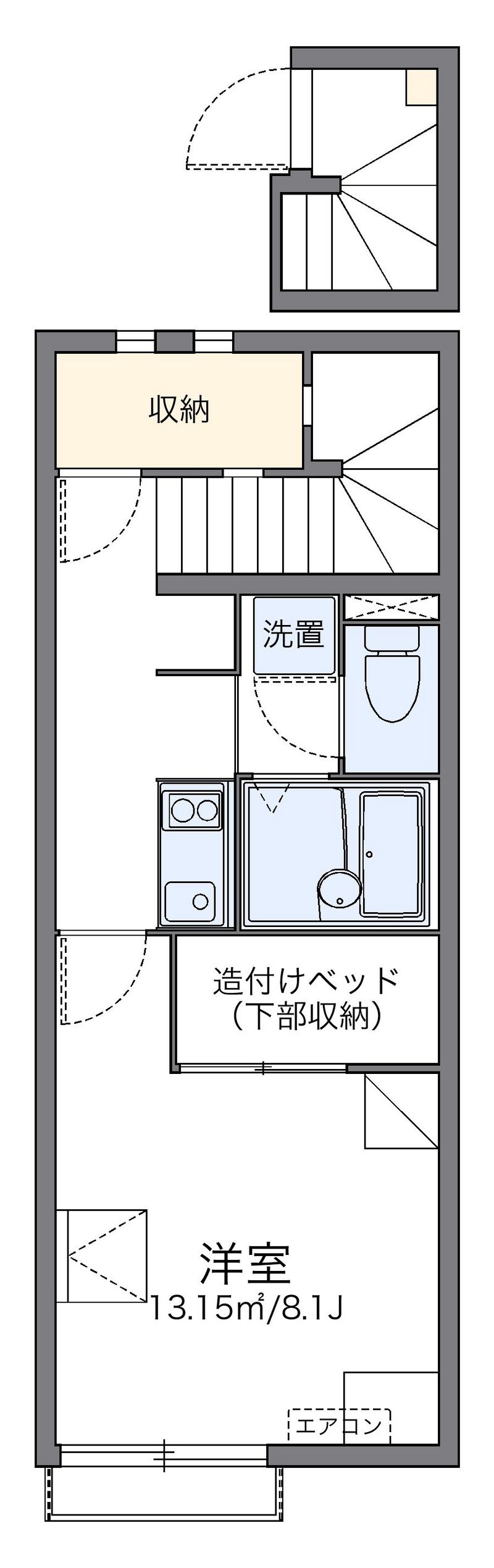 レオネクストかのんＡ 間取図