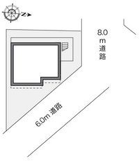 レオパレス北小岩 配置図