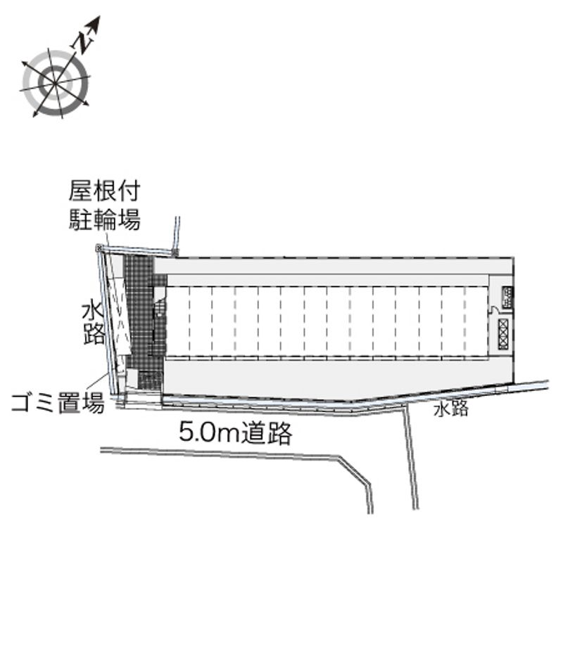 レオパレスアルモニ 配置図