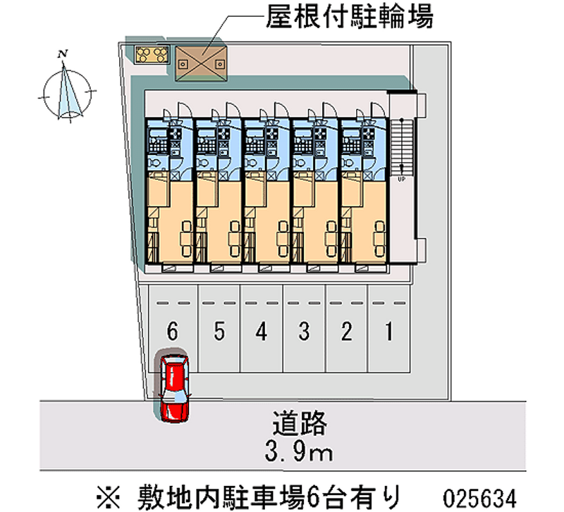 レオパレスサンガーデン 月極駐車場