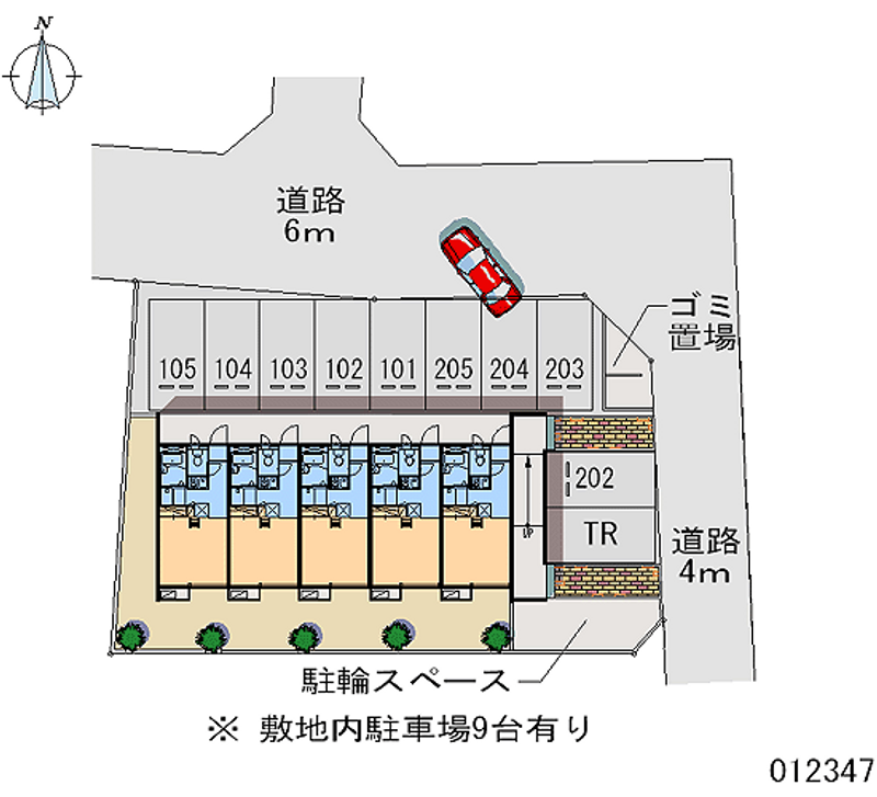 12347月租停車場