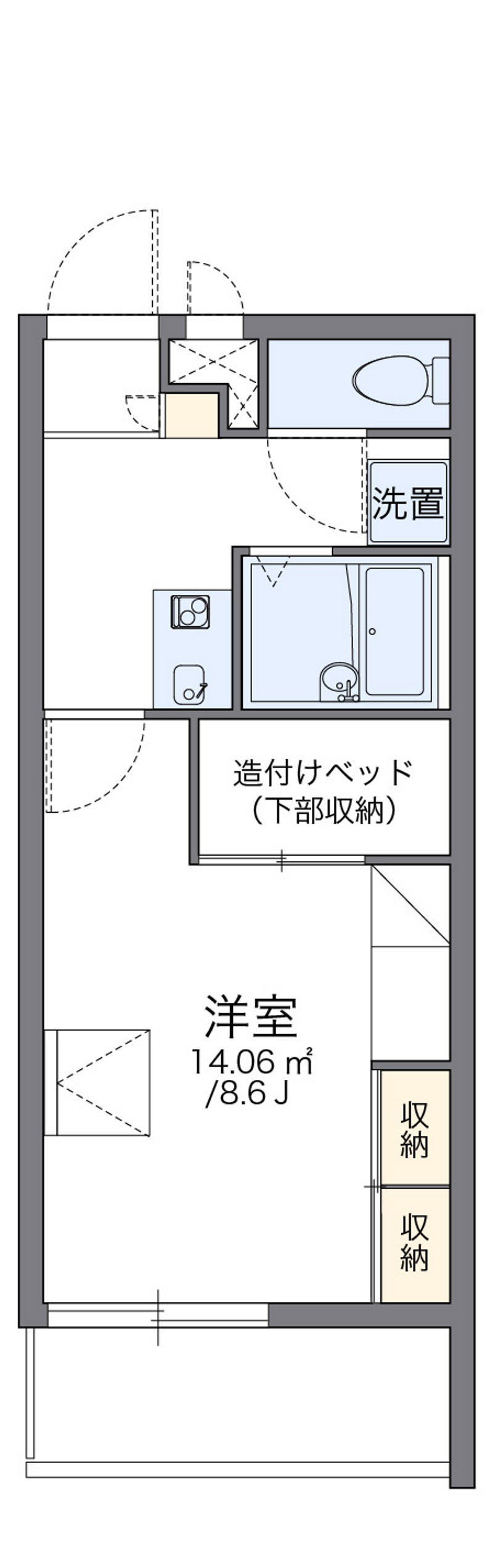 leopalace crane II Floor plan