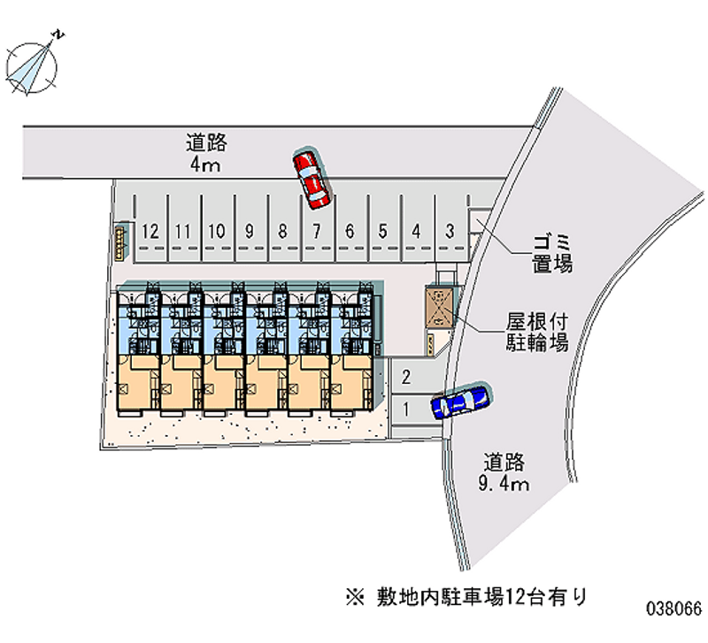 38066 Monthly parking lot