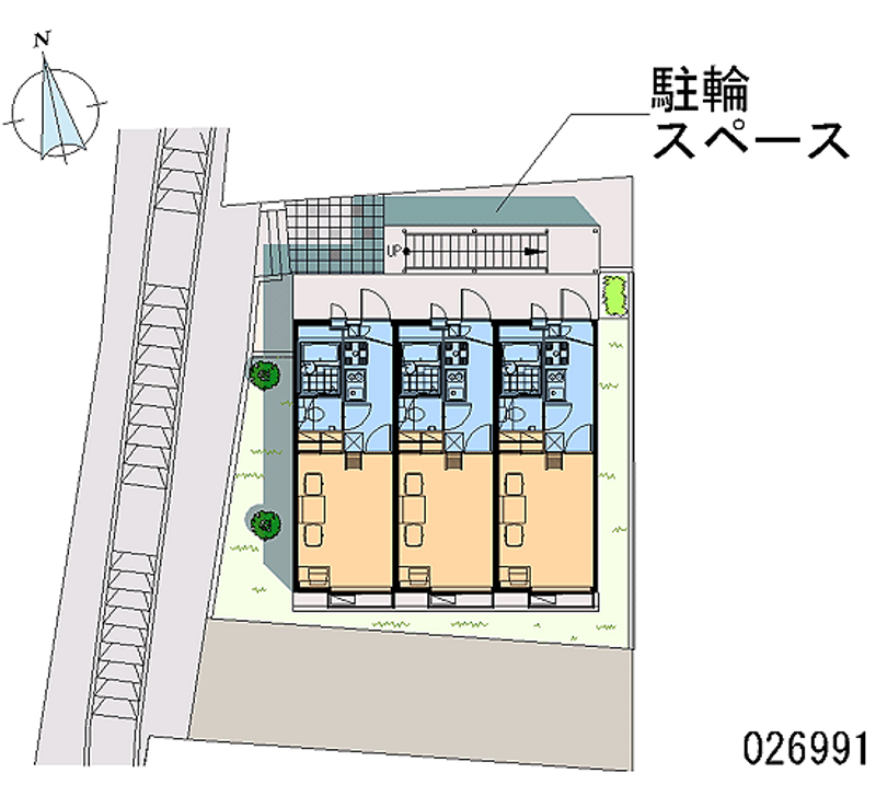 レオパレスＢａｍｂｏｏ 区画図