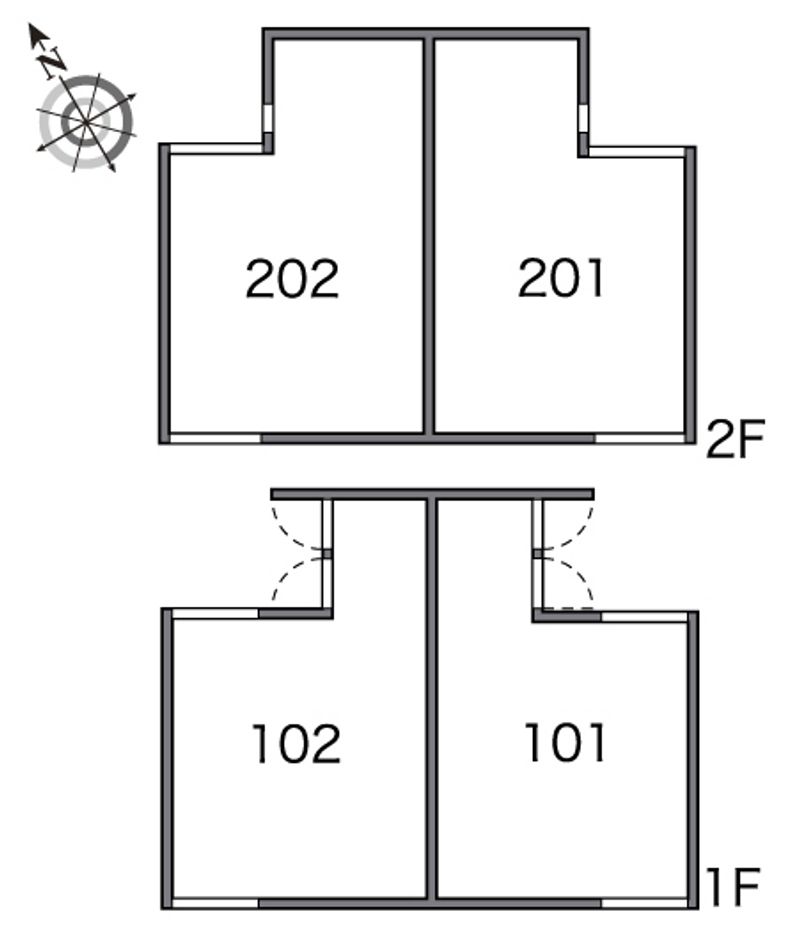 レオネクストＴＲⅡ 間取り配置図