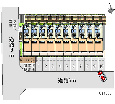 14688 Monthly parking lot