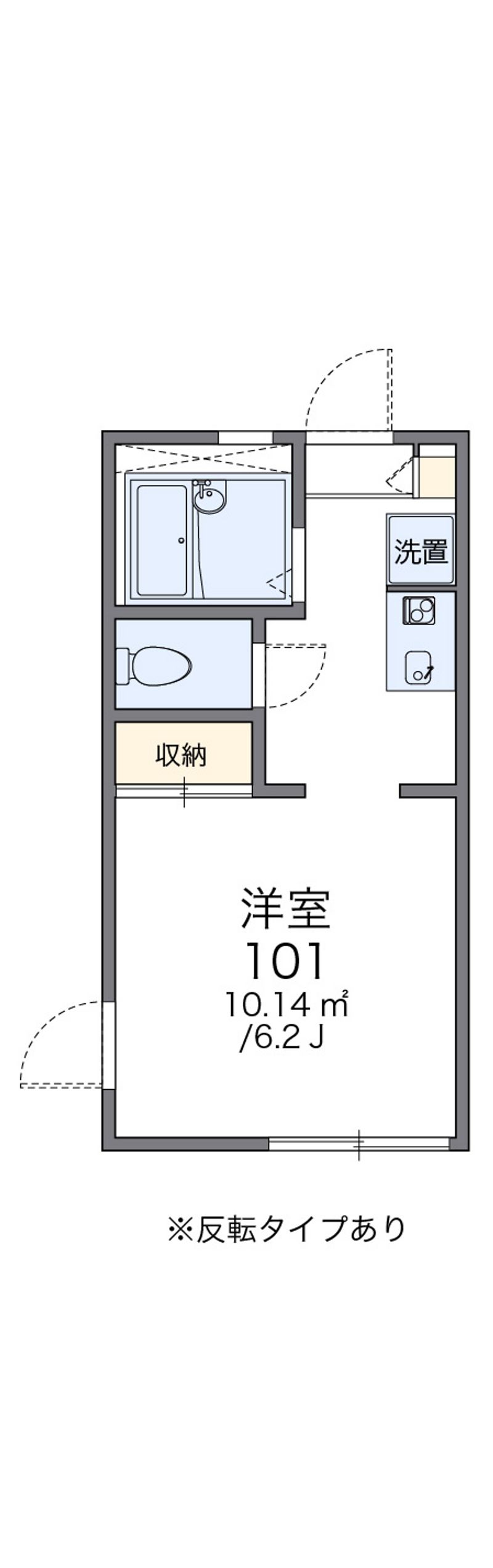 レオパレス田園２ 間取り