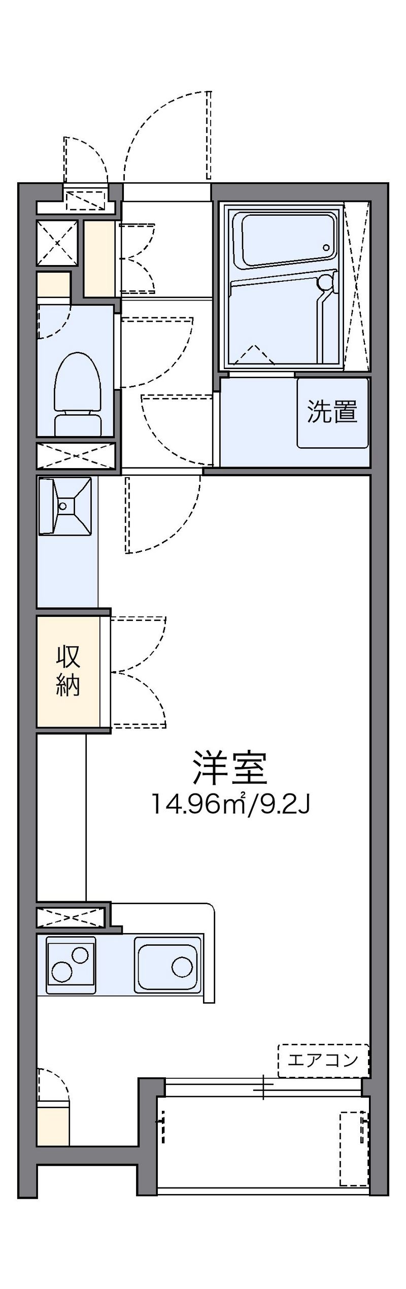 レオネクストベルテール 間取図