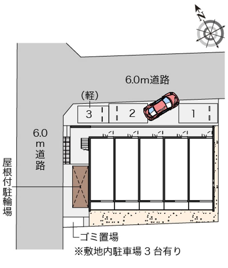 クレイノエグランティ 配置図