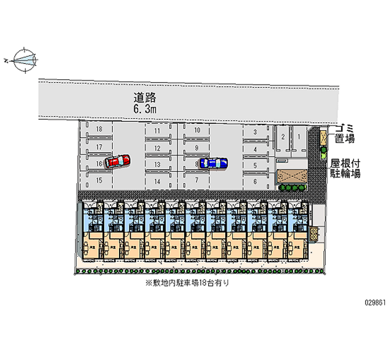 29861 Monthly parking lot