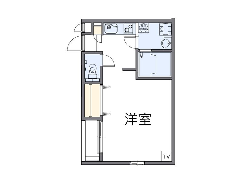 レオパレス別所新町ＬＡ１ 間取り