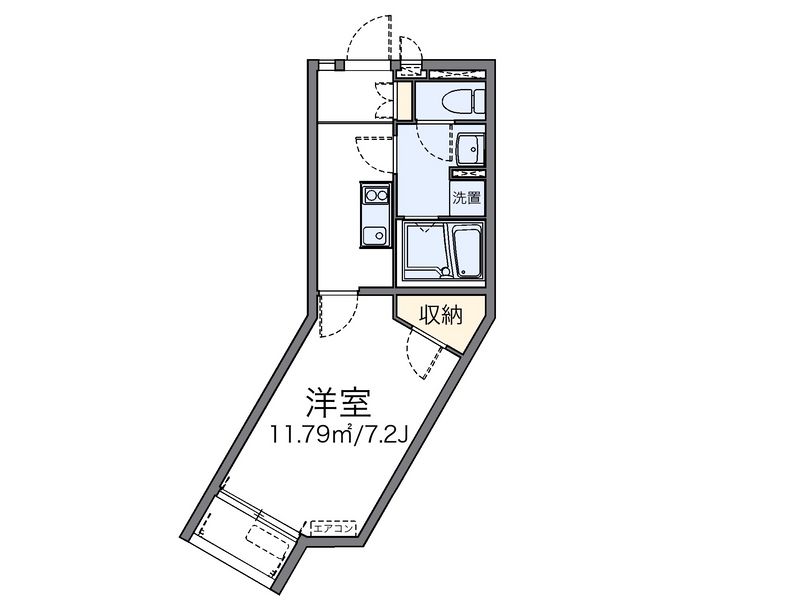 レオネクストＨＫⅡ 間取図