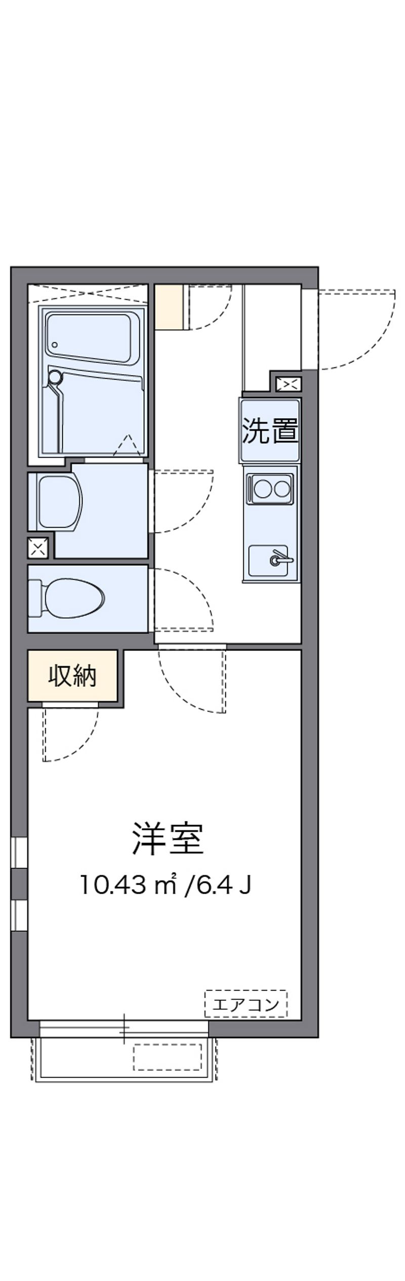 クレイノサンザシ 間取図