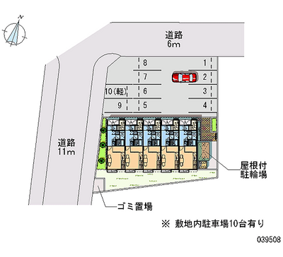 39508 Monthly parking lot