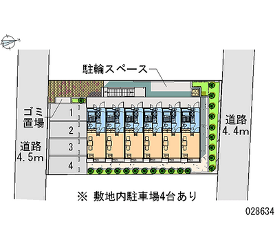 28634 Monthly parking lot